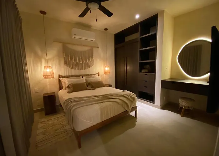 Tuluminati House-Bohemian Chic Luxury @Zama, Tulum